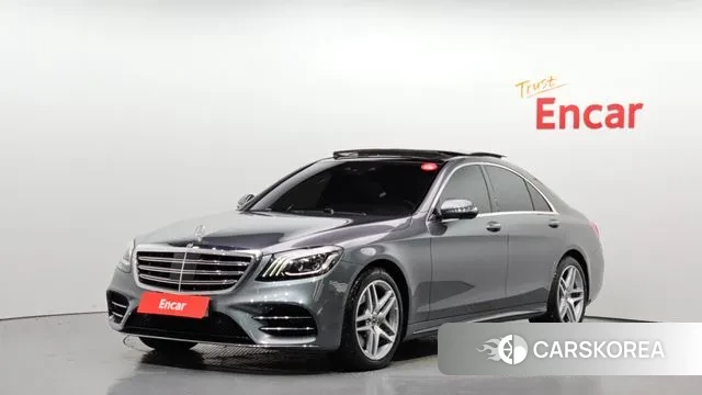 Mercedes-Benz S-Class W222 2019 Серый из Кореи
