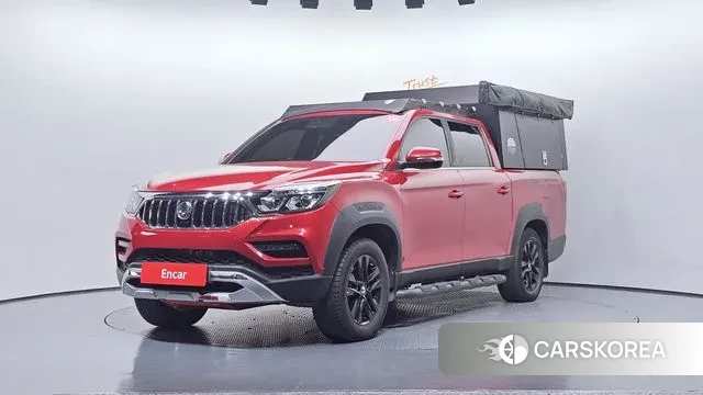 Ssangyong Rexton Sports Cannes 2020 Красный из Кореи