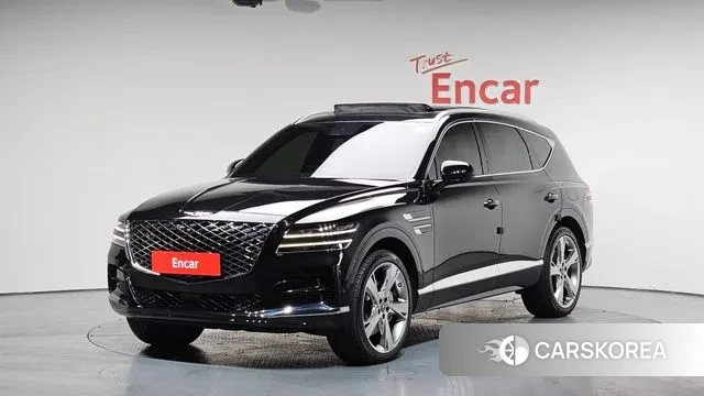 Genesis GV80 2021 Черный из Кореи