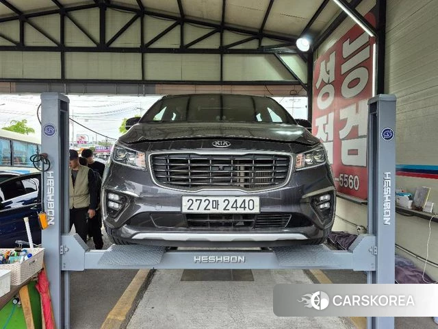 Kia The New Carnival 2019 Серый из Кореи