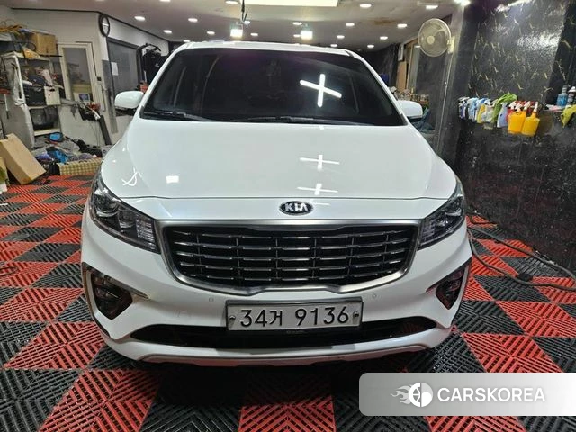 Kia The New Carnival 2018 Белый из Кореи