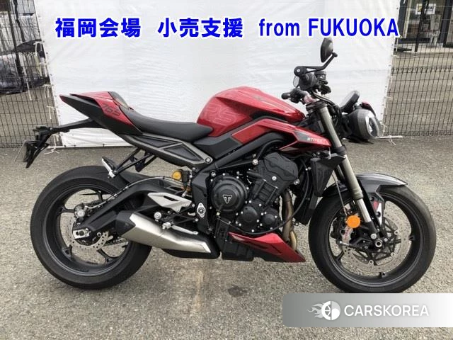 Проданный Triumph STREET TRIPLE RS 2023 из Японии, фото 2