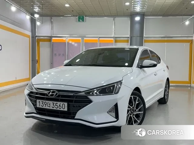 Hyundai The New Avante AD 2019 Белый из Кореи