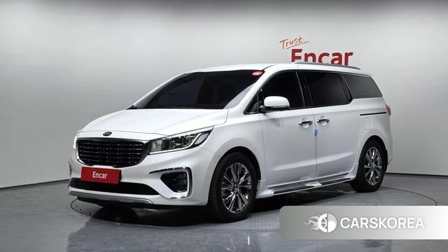 Kia The New Carnival 2019 Белый из Кореи