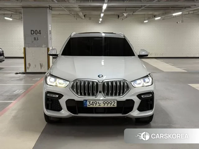 BMW X6 (G06) 2020 Белый из Кореи