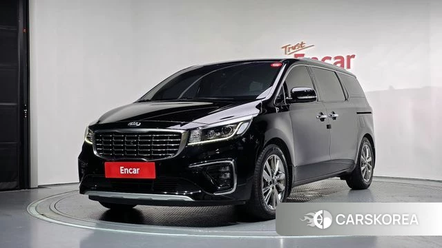 Kia The New Carnival 2018 Черный из Кореи