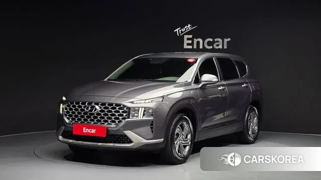 Hyundai The New Santa Fe 2020 Серый из Кореи