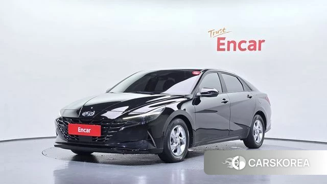 Hyundai Avante (CN7) 2020 Черный из Кореи
