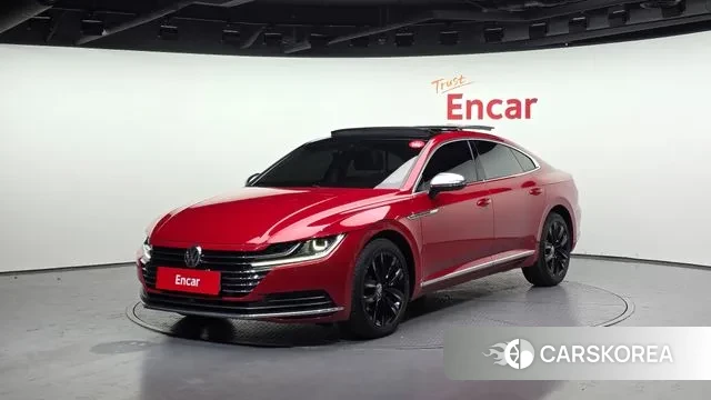 Volkswagen Arteon 2019 Красный из Кореи