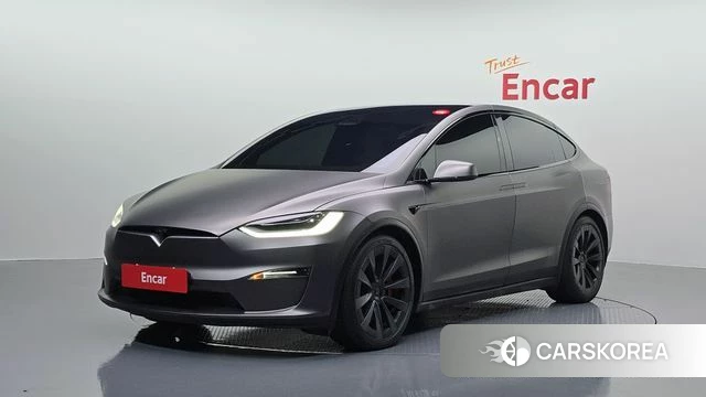 Tesla Model X 2023 Серый из Кореи