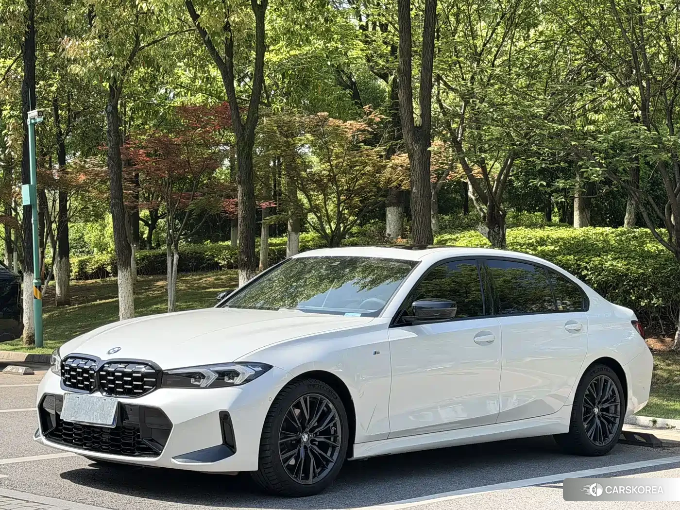 BMW 3 series 2024 Белый из Китая