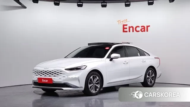 Kia K8 Hybrid 2024 Белый из Кореи