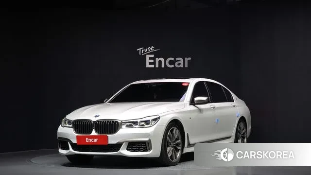 BMW 7 Series (G11) 2018 Белый из Кореи