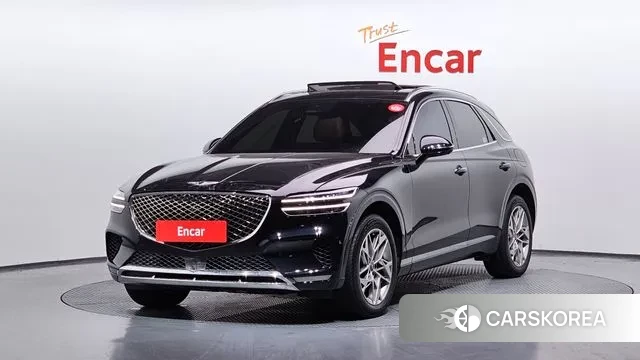 Genesis GV70 2021 Черный из Кореи