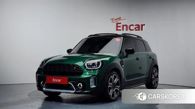 Mini Cooper S Countryman 2022 Зеленый из Кореи