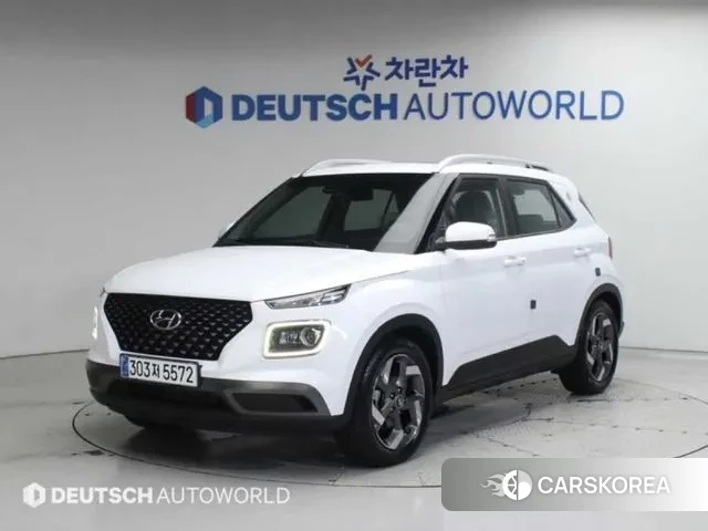 Hyundai Venue 2020 Белый из Кореи