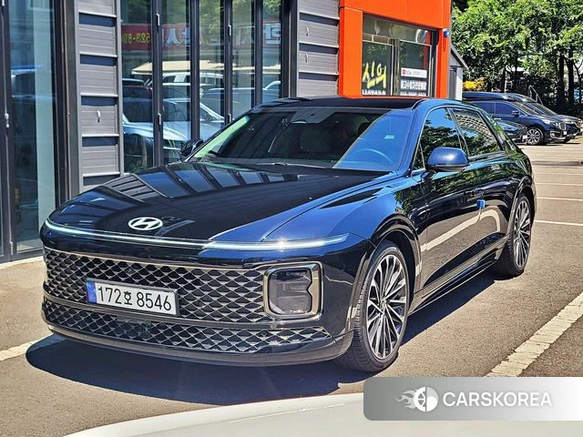 Hyundai Grandeur (GN7) 2022 Черный из Кореи