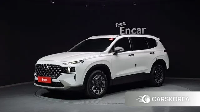 Hyundai The New Santa Fe 2022 Белый из Кореи