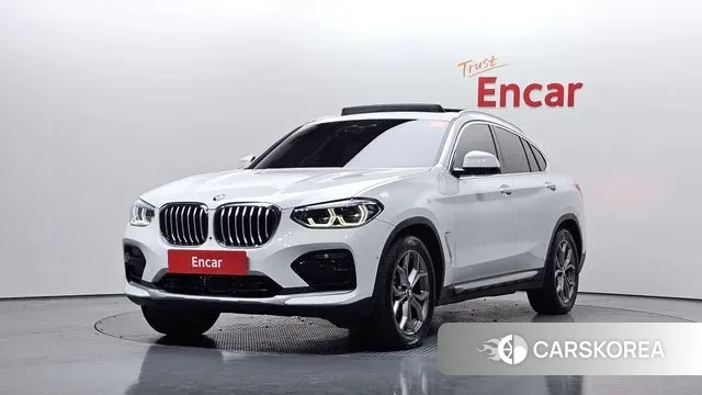 BMW X4 (G02) 2021 Белый из Кореи