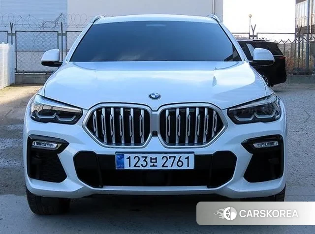 BMW X6 (G06) 2020 Белый из Кореи