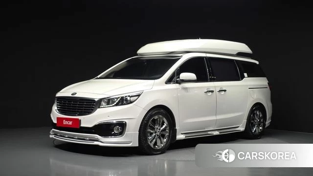 Kia All New Carnival 2018 Белый из Кореи