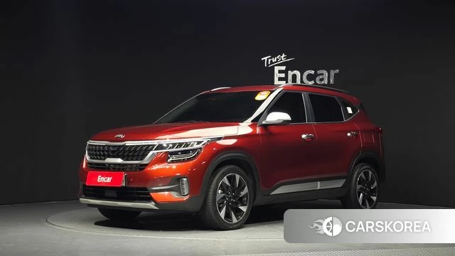 Kia Seltos 2020 Оранжевый из Кореи