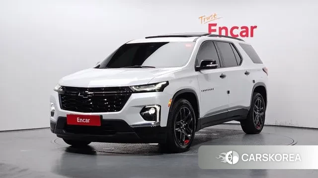 Chevrolet (GM Daewoo) Traverse 2023 Белый из Кореи