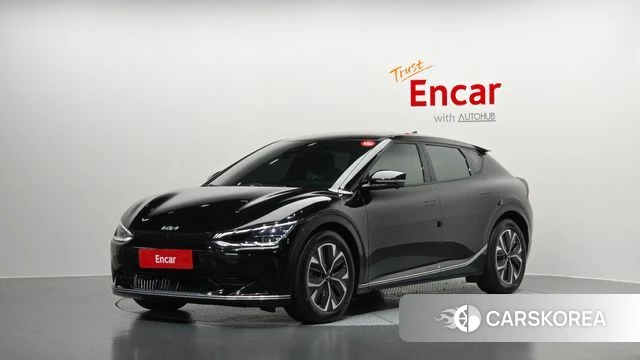 Kia EV6 2021 Черный из Кореи