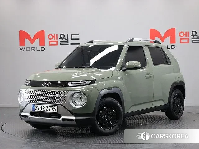 Hyundai Casper 2023 Темно-зеленый из Кореи