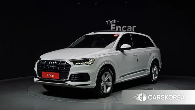 Audi Q7 (4M) 2021 Белый из Кореи