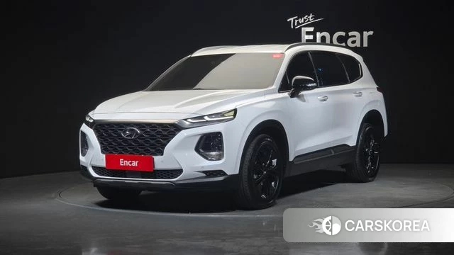 Hyundai Santa Fe TM 2018 Белый из Кореи