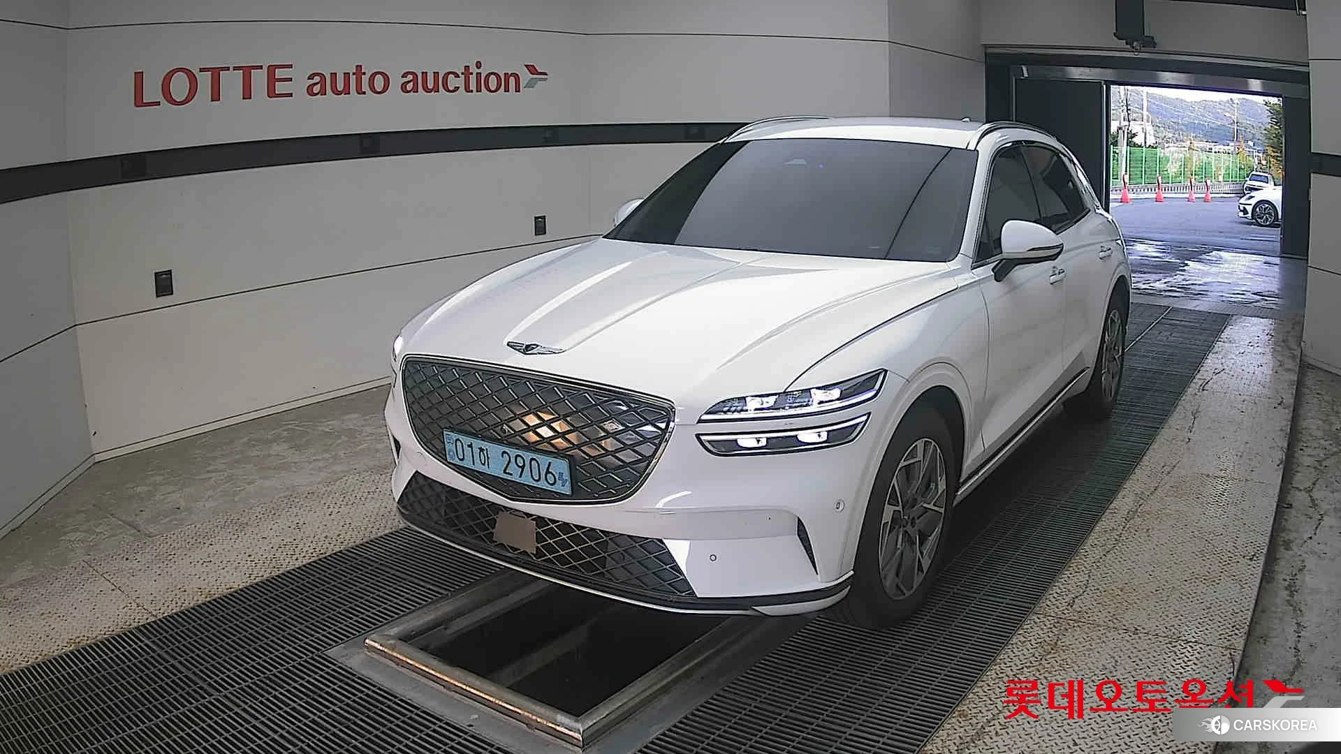 Hyundai GV70 2022 Uyuni White из Кореи