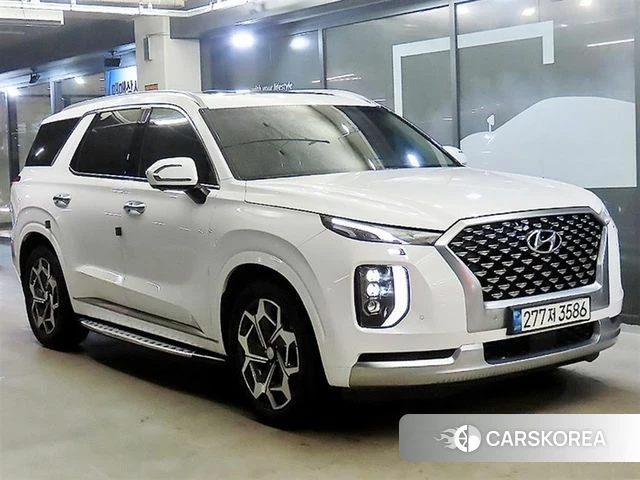 Hyundai Palisade 2021 Белый из Кореи