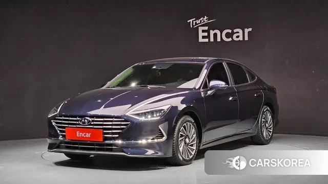 Hyundai Sonata Hybrid (DN8) 2021 Синий из Кореи