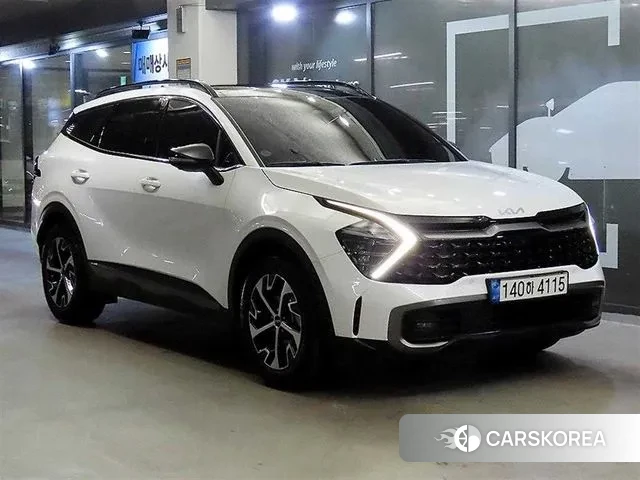 Kia Sportage 5th Generation Hybrid 2022 Белый из Кореи