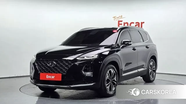 Hyundai Santa Fe TM 2018 Черный из Кореи