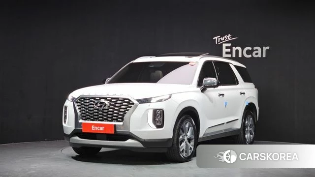 Hyundai Palisade 2021 Белый из Кореи