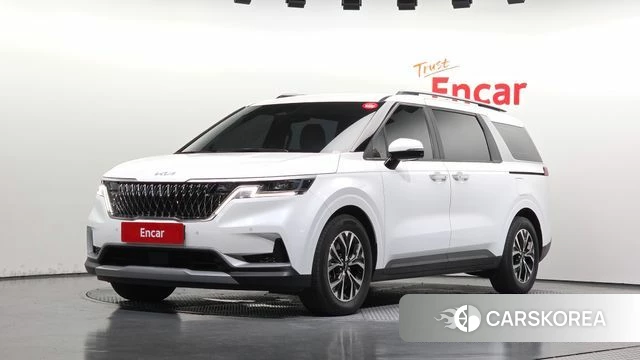 Kia Carnival 4th generation 2023 Белый из Кореи