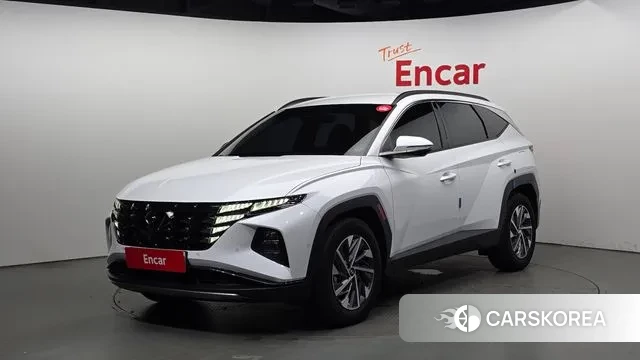 Hyundai Tucson Hybrid (NX4) 2023 Белый из Кореи