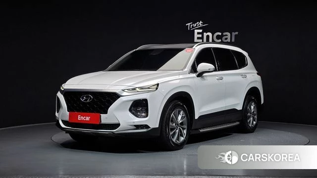 Hyundai Santa Fe TM 2018 Белый из Кореи
