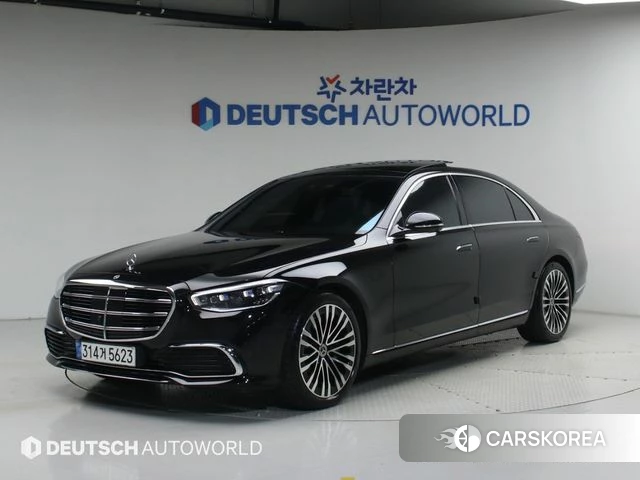 Mercedes-Benz S-Class W223 2022 Черный из Кореи