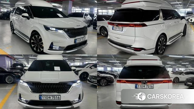 Kia Carnival 4th generation 2022 Белый из Кореи