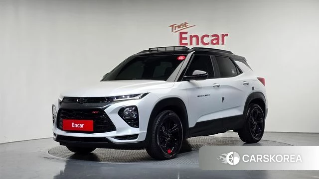 Chevrolet (GM Daewoo) Trailblazer 2021 Белый из Кореи