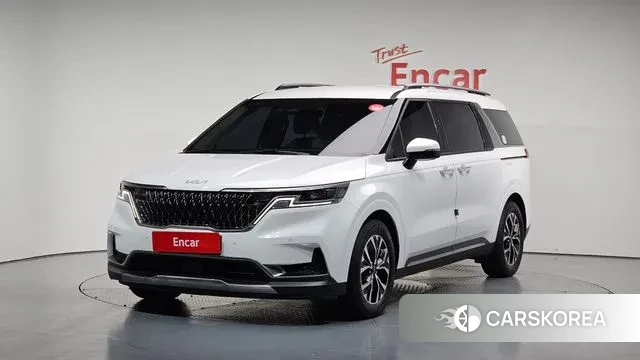 Kia Carnival 4th generation 2023 Белый из Кореи