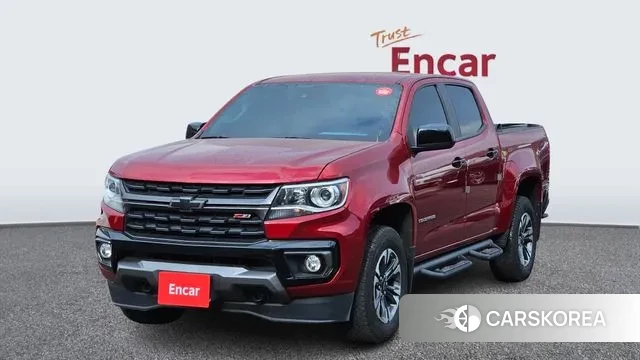 Chevrolet (GM Daewoo) Real New Colorado 2021 Красный из Кореи