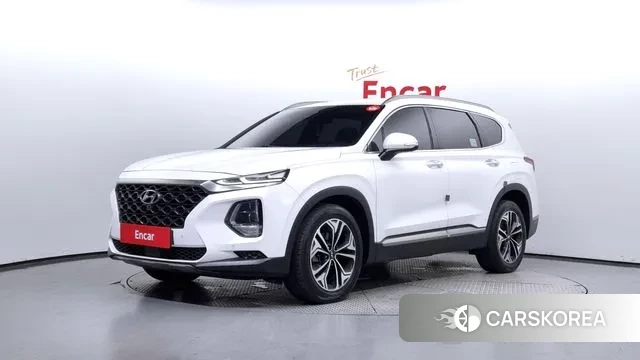 Hyundai Santa Fe TM 2018 Белый из Кореи