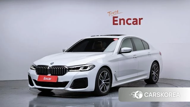 BMW 5 Series (G30) 2022 Белый из Кореи