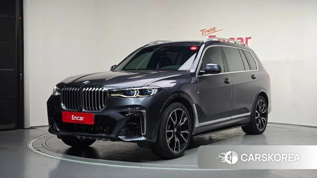 BMW X7 (G07) 2020 Серый из Кореи