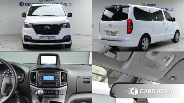 Hyundai The New Grand Starex 2019 Желтый из Кореи