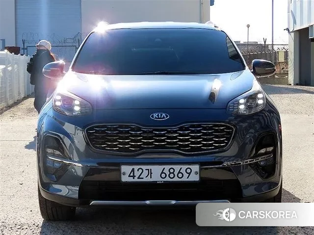 Kia Sportage The Bold 2019 Синий из Кореи